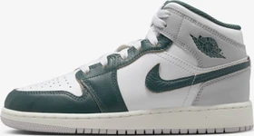 Nike Air Jordan 1 Mid SE white/sail/neutral grey/oxidized green (Junior)