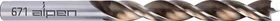Alpen Timber Twist Holzspiralbohrer, 10.5x87x133mm, 1 Stück