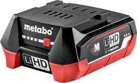 Metabo Werkzeug-Akku 12V, 4.0Ah, Li-Ionen/LiHD [4.0Ah] [48Wh]