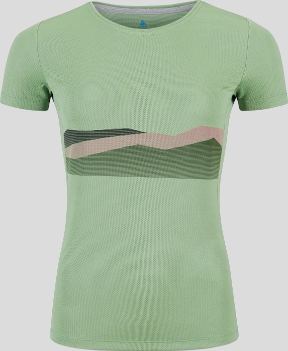 Odlo F-Dry Funktionsshirt kurzarm loden frost (Damen)