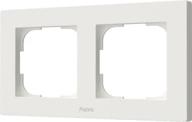 Aqara Switch Frame H2 EU, 2-fach, weiß
