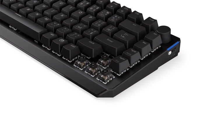 Endorfy Thock 75% Wireless, PBT, LEDs RGB, hot-swap, Black, Kailh Box BLACK, USB/Bluetooth, CZ