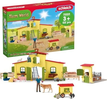 Schleich Farm World - Farm mit Hühnerstall und Pferdestall