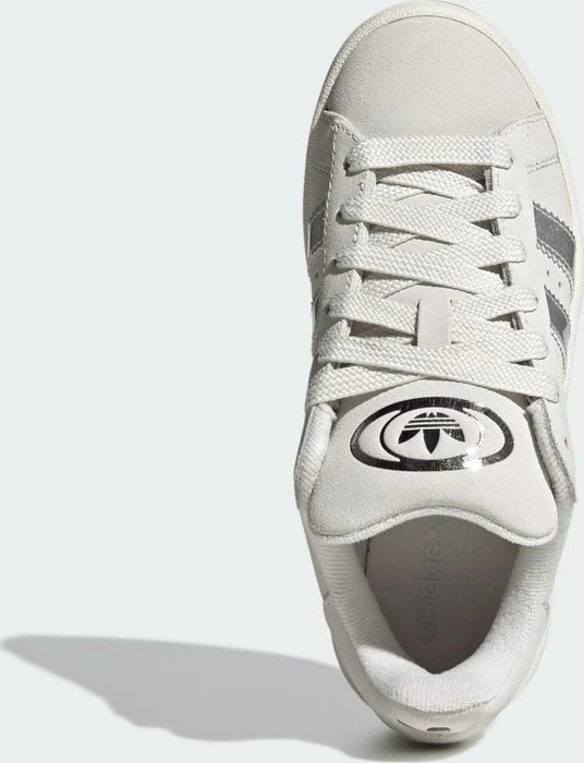 adidas Campus 00s crystal white/silver metallic/core white (Junior)