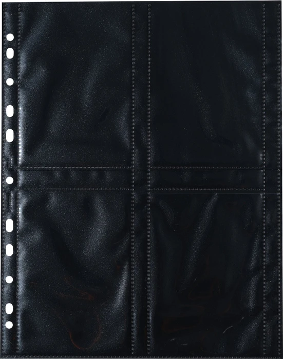 Herma Fotosichthüllen schwarz, 90x130mm, hoch, 10 Stück