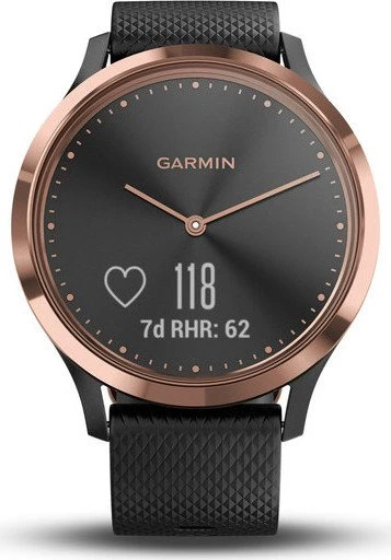 Garmin vivomove HR Aktivitäts-Tracker rosegold/schwarz