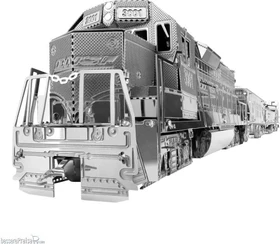 Fascinations Metal Earth Freight Train Set