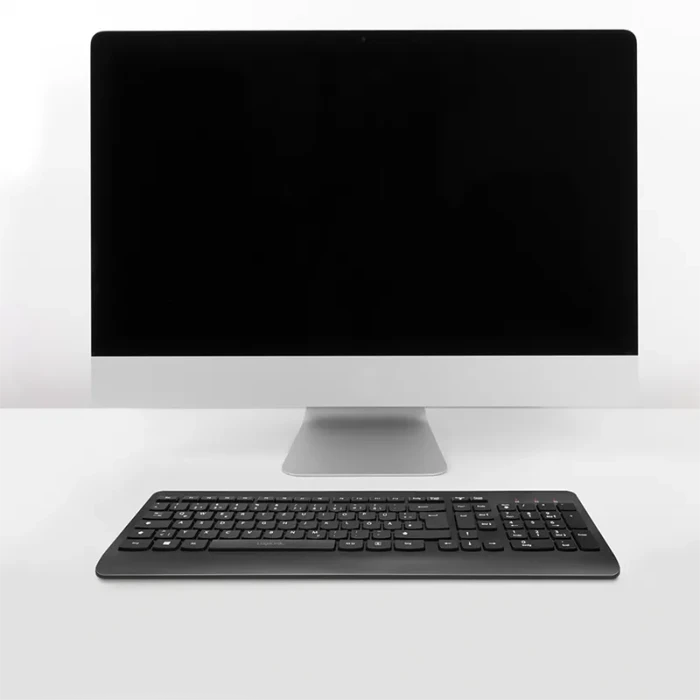 LogiLink 2.4GHz Wireless Tastatur, schwarz, USB, DE