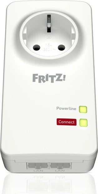 FRITZ! FRITZ!Powerline 1220 / FRITZ!Powerline 1220E, HomePlug AV2, 2x RJ-45