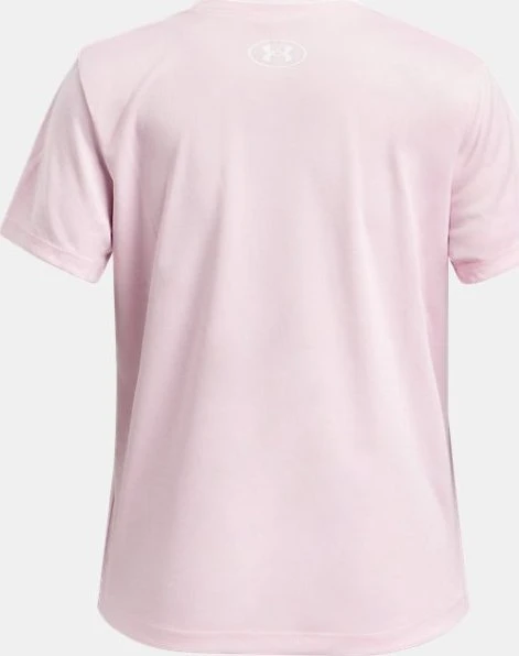 Under Armour Tech Twist Wordmark Logo Funktionsshirt kurzarm prime pink/white (Junior)