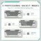 Ajazz AK820, White & Grey, LEDs weiß, hot-swap, AS RED, USB, US Vorschaubild