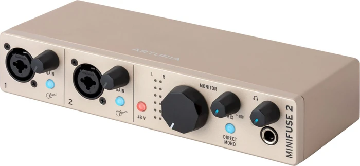 Arturia MiniFuse 2 champagne