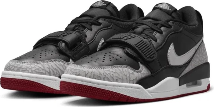 Nike Air Jordan Legacy 312 Low black/gym red/cement grey/metallic silver (Damen)