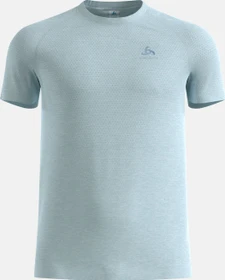 Odlo Essential Seamless 2.0 Laufshirt kurzarm baby blue melange (Herren)