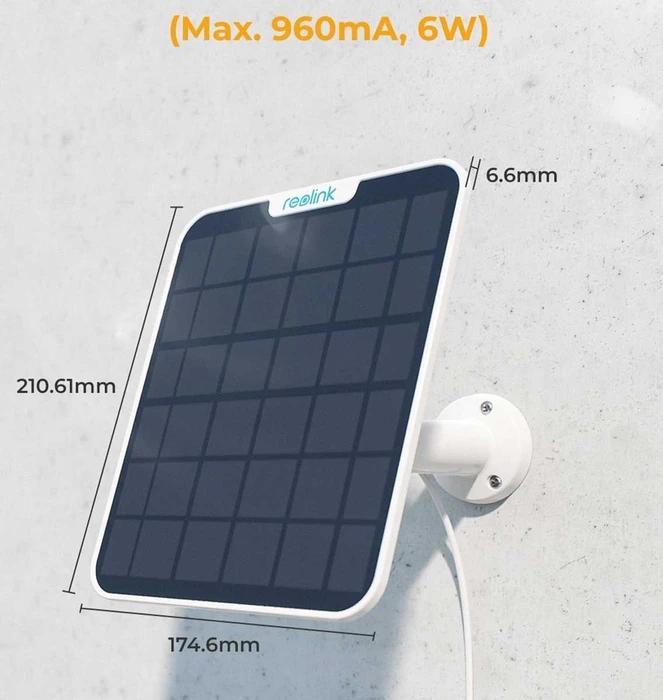 Reolink Solarpanel 2, weiß, Solarmodul