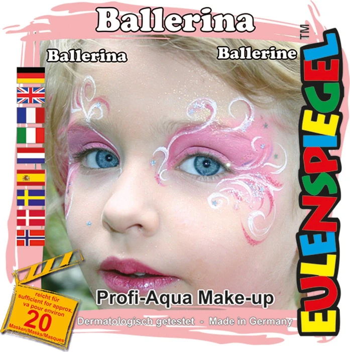 Eulenspiegel Ballerina Schmink-Palette