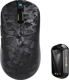 Attack Shark RS3 ULTRA Carbon Fiber 8KHz Wireless, Forged Black, USB/Bluetooth