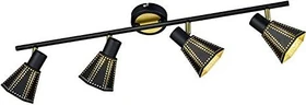 Trio Houston Spot 4-flammig schwarz