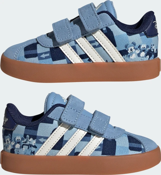 adidas X Disney Micky Maus VL Court ash blue/off white/crew blue (Junior)