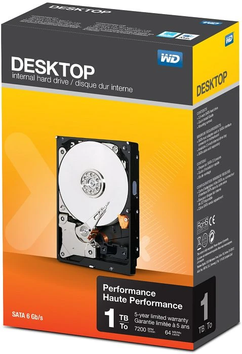 Western Digital WD_BLACK 1TB, 3.5" / SATA 6Gb/s, retail