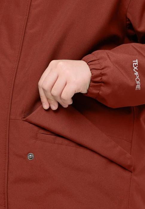 Jack Wolfskin Cosy Bear Funktionsjacke intense rust (Junior)