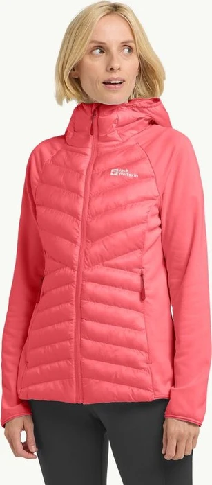 Jack Wolfskin Routeburn Pro Hybrid Jacke sunset coral (Damen)