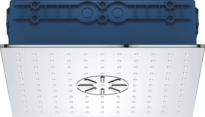 Grohe Rainshower Aqua Duo Deckenbrause 2 Strahlarten inklusive Rohbau-Set chrom