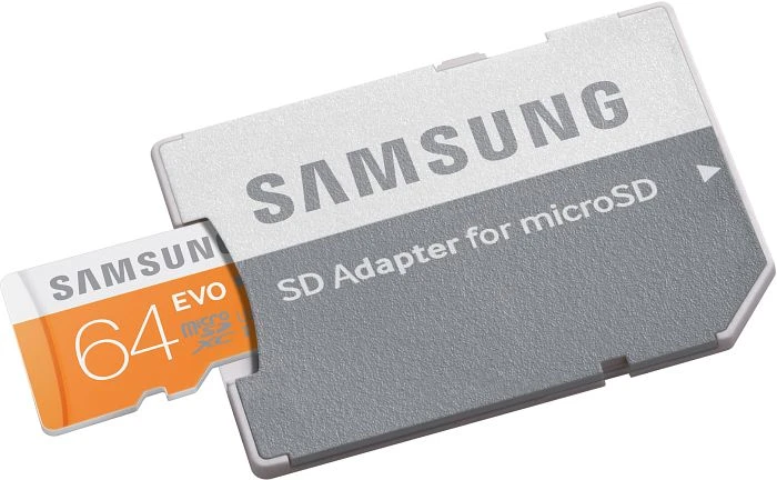 Samsung EVO R48 64GB Kit, UHS-I, Class 10