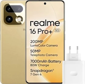 Realme 16 Pro+ 5G 256GB/8GB master gold