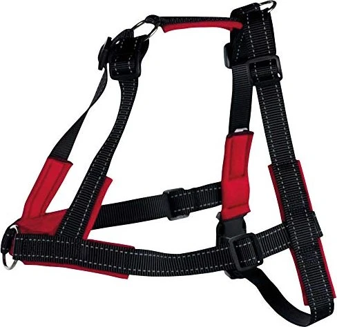 Trixie Trainingsgeschirr Lead'n'Walk Soft, L-XL, schwarz