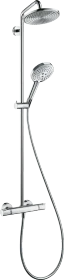 Hansgrohe Raindance S Showerpipe 240 1jet mit Thermostat chrom