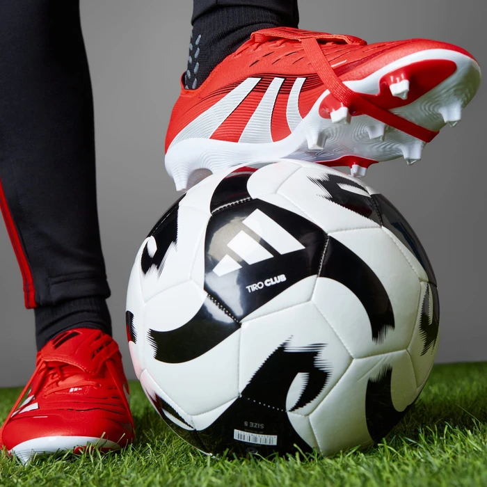 adidas Predator League Fold-Over Tongue MG lucid red/cloud white/core black