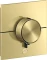 Hansgrohe Axor ShowerSelect ID eckig Thermostat für 1 Verbraucher und einen zusätzlichen Abgang brushed brass Vorschaubild