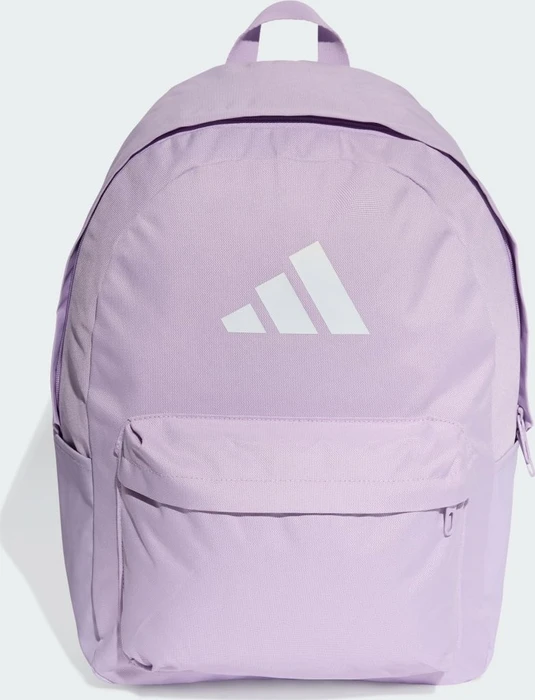 adidas Classic 3-Streifen Logo Rucksack powder plum/white