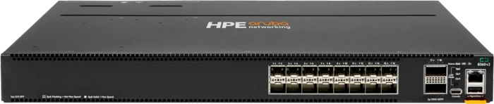 HPE Aruba CX 8360 v2 Series Rackmount 25G Managed Switch, 16x SFP28, 2x QSFP28, Back to Front Airflow