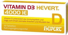 Vitamin D3 Hevert 4000 I.E. Tabletten, 30 Stück