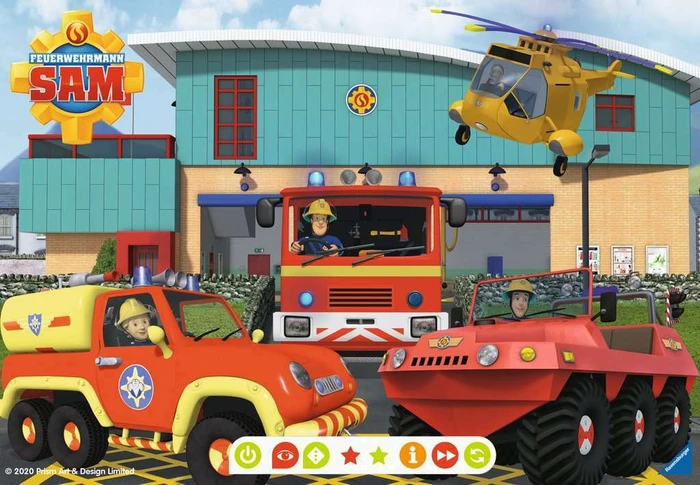 Ravensburger tiptoi Puzzle: Puzzle für kleine Entdecker: Feuerwehrmann Sam