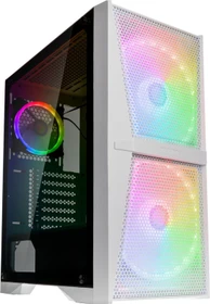 Raijintek Silenos MS Pro, weiß, Glasfenster
