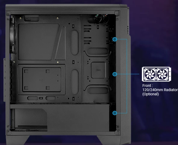 AeroCool Ore, Glasfenster