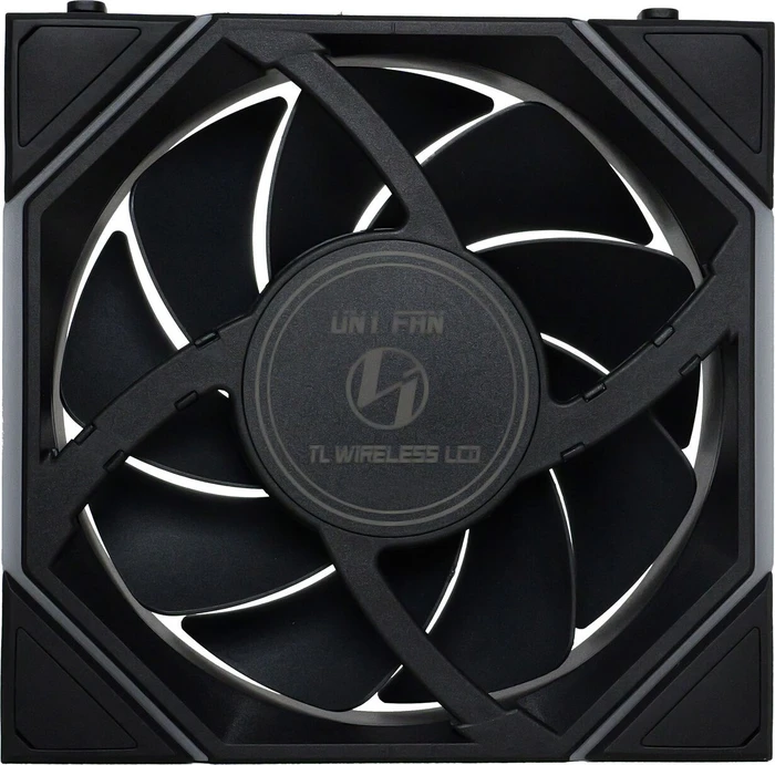 Lian Li Uni Fan TL LCD Wireless 120 RGB, schwarz, LED-Steuerung, 120mm