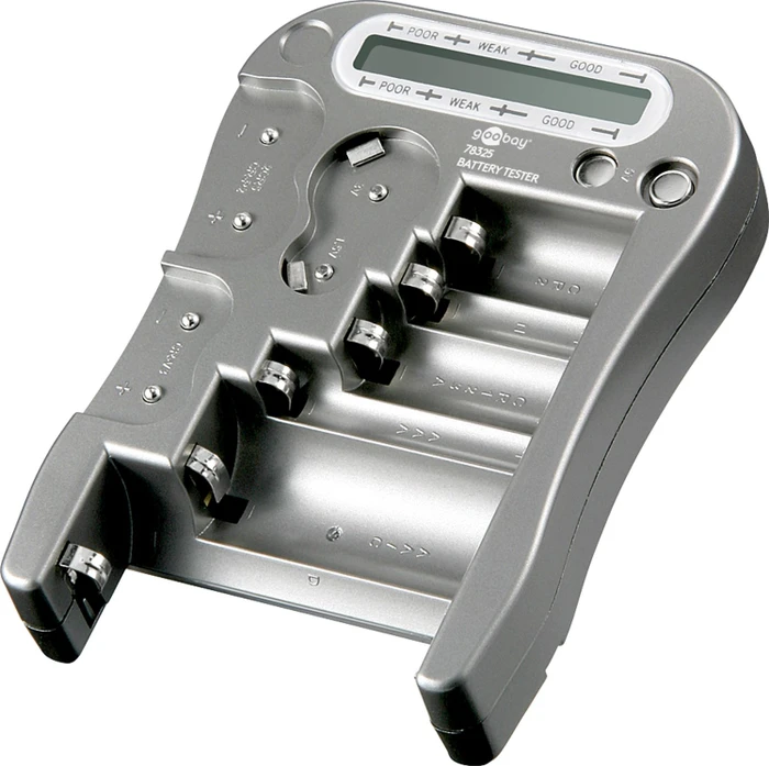 goobay LCD-Batterietester