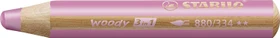 STABILO Woody 3in1 Wachsmalstift rosa