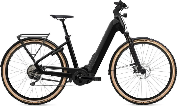 Flyer Upstreet 7.12 XC black pearl gloss Modell 2023