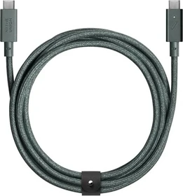 Native Union Belt Cable Pro 240W USB-C/USB-C Slate Green