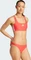 adidas 3-Streifen V-Back Bikini-Set semi lucid red/white (Damen) Vorschaubild