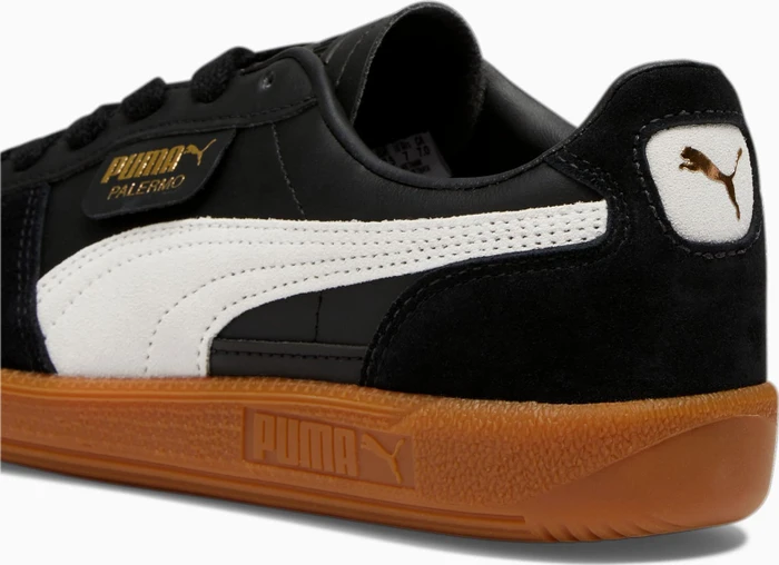 Puma Palermo Leather puma black/feather gray/gum (Damen)