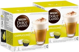 Nestlé Nescafe Dolce Gusto Cappuccino Kaffeekapseln, 16 Stück (2x 8 Stück)