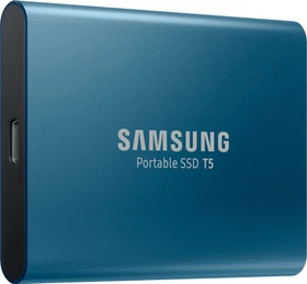 Samsung Portable SSD T5, blau, 250GB, USB-C 3.1