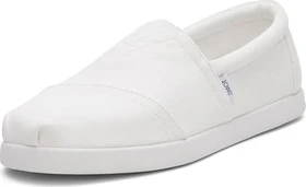 TOMS Alp Fwd white recycled cotton canvas (Herren)