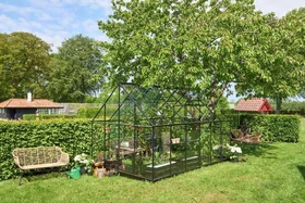 Halls Qube+ 812 SG 3mm Gewächshaus schwarz